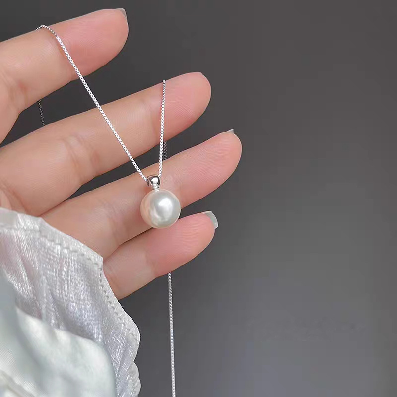 925 Sterling Silber 8 mm Perle – Pearl Trim Chain Bewertung und Preis