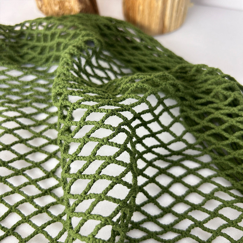 Baumwoll-Leinen-Fischnetzstoff – Crystal Mesh Fabric Bewertung und Preis